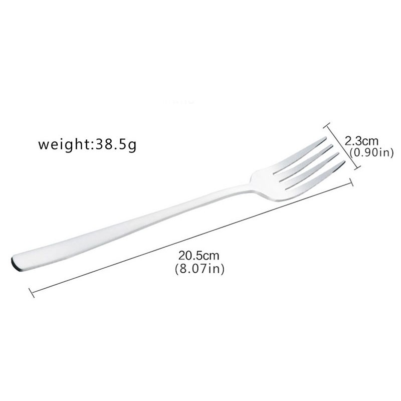 Nĩa ăn tráng miệng bằng thép không gỉ sang trọng