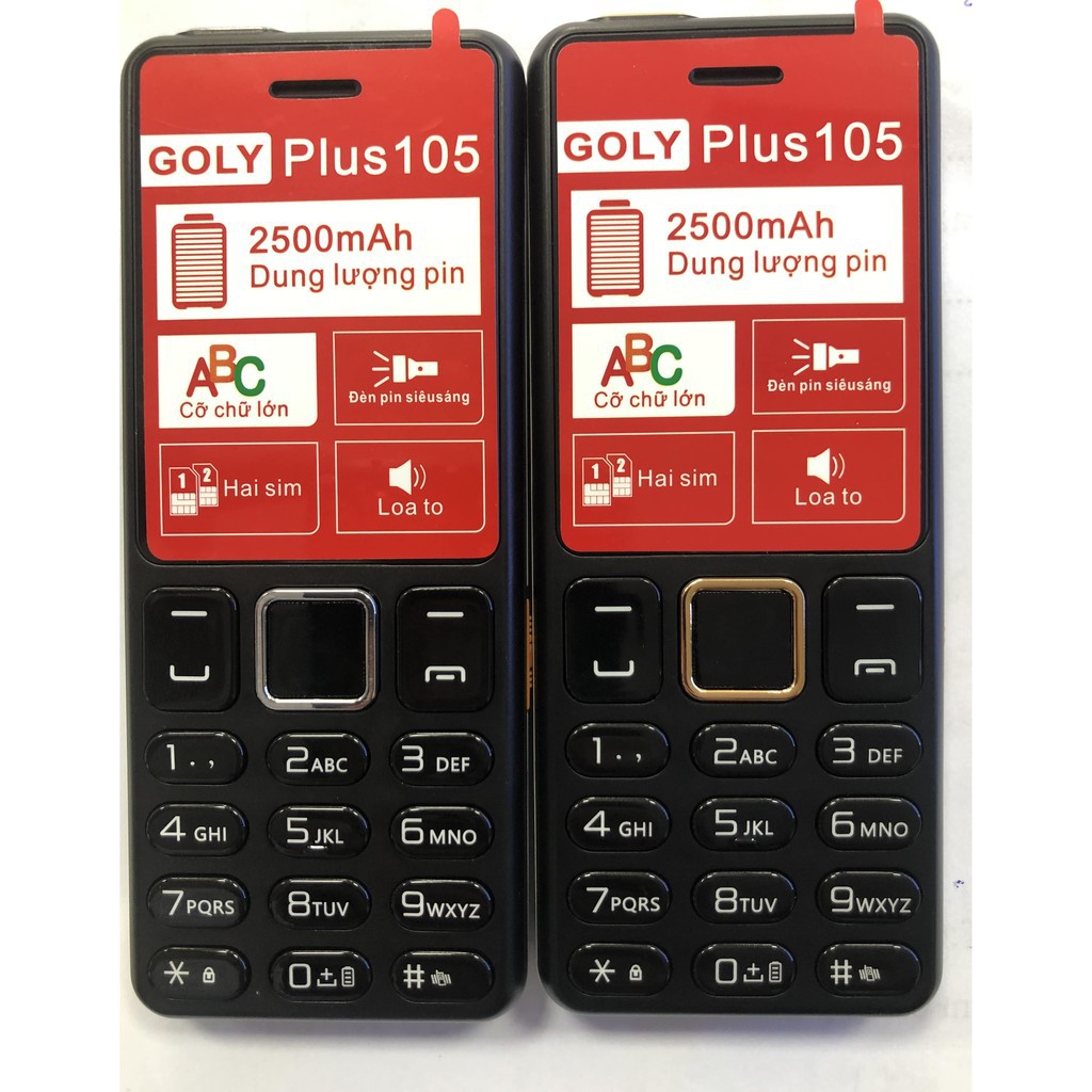 điện thoại nokia Điện thoại giá rẻ goly plus105 - Hàng chính hãng