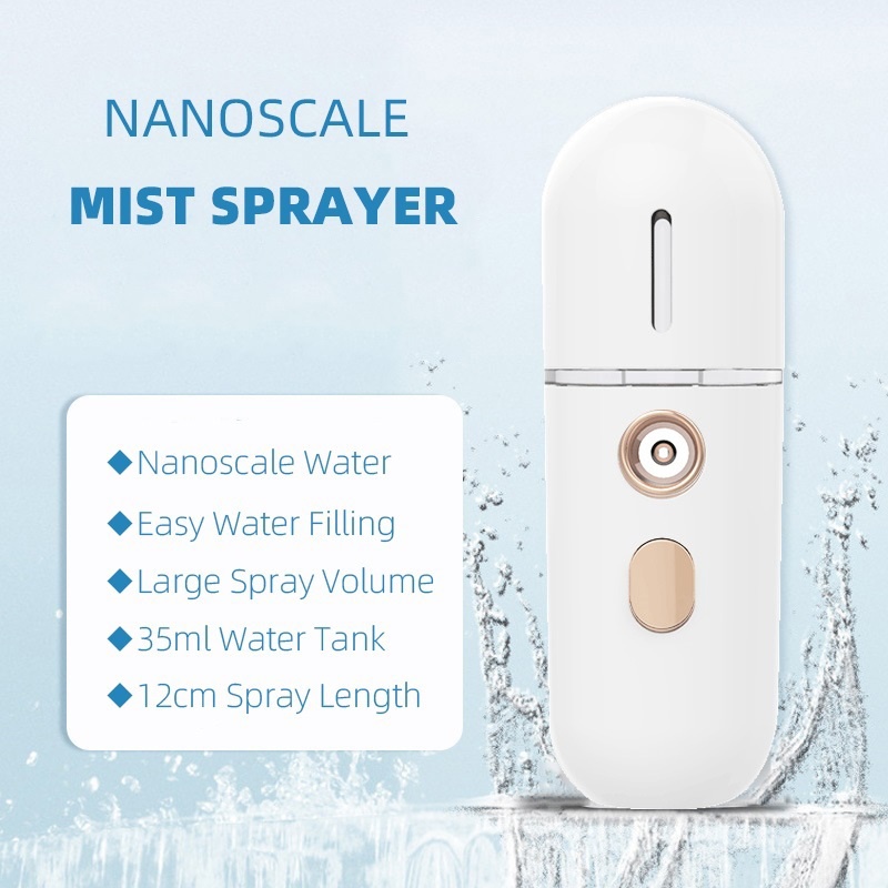 Máy phun sương Foreverlily tạo độ ẩm nano mini 30ml có sạc USB tiện dụng