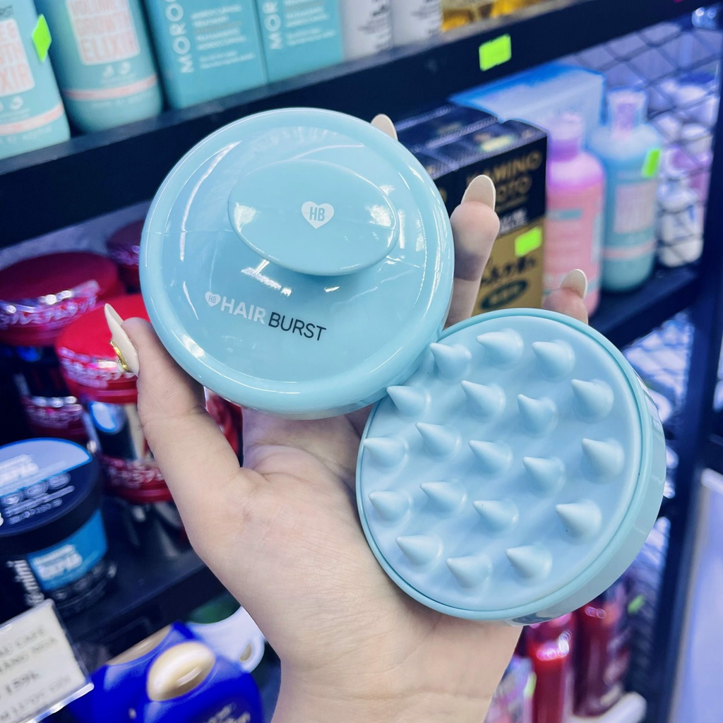Lược Gội Đầu Giúp Thư Giãn, Kích Thích Mọc Tóc HAIRBURST Scalp Stimulating Massage Brush