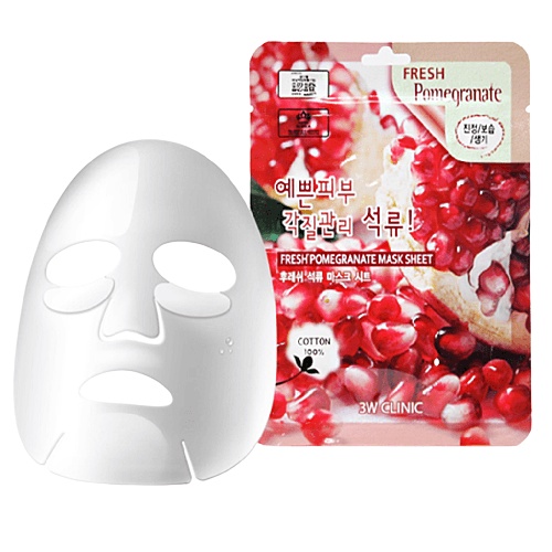 Mặt nạ dưỡng da trắng sáng 3W Clinic Fresh Mask Sheet 23ml - 1 miếng | WebRaoVat - webraovat.net.vn