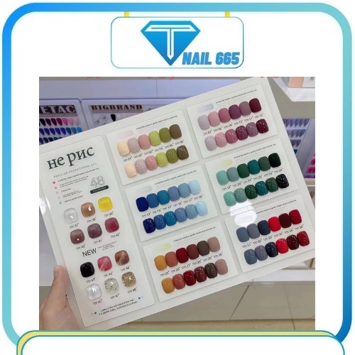 [ TẶNG CHARM THÚ GẮN MÓNG NAIL ] Sơn móng tay gel , Sét sơn gel 48 màu chính hãng
