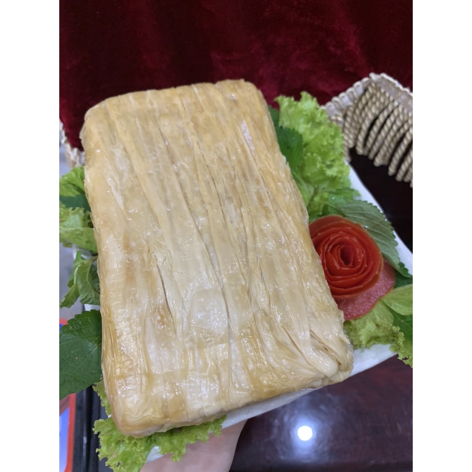 Váng Đậu Tươi Nguyên chất ngọn Sạch không chất bảo quản chuẩn ăn kiêng keto/das/eatclean gói 500g
