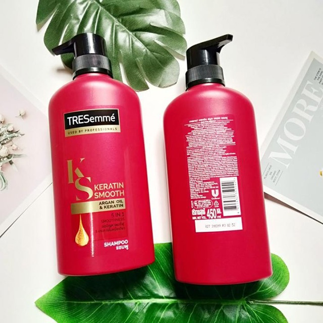 Dầu gội đầu Tresemme KERATIN SMOOTH hàng nội địa Thái Lan 450ml