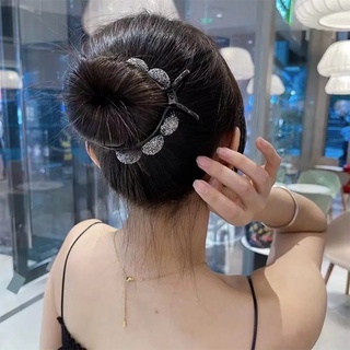 Kẹp Tóc Hình Nơ Đính Đá Thời Trang