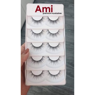 DE Mi giả chồn cao cấp Ami (5 cặp/hộp) 8 BA28