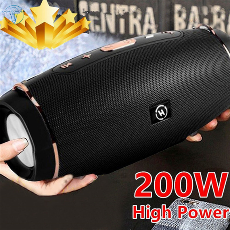 Loa Bluetooth 5.0 Không Dây 200w Chống Thấm Nước Kèm Phụ Kiện