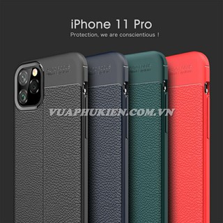 Ốp lưng silicone giả da Auto Focus cho iPhone 11 Pro Max/11 Pro/11/Xs Max/Xr/X/6/6S/7/8 Plus/6/6S/7/8/5/5S/SE