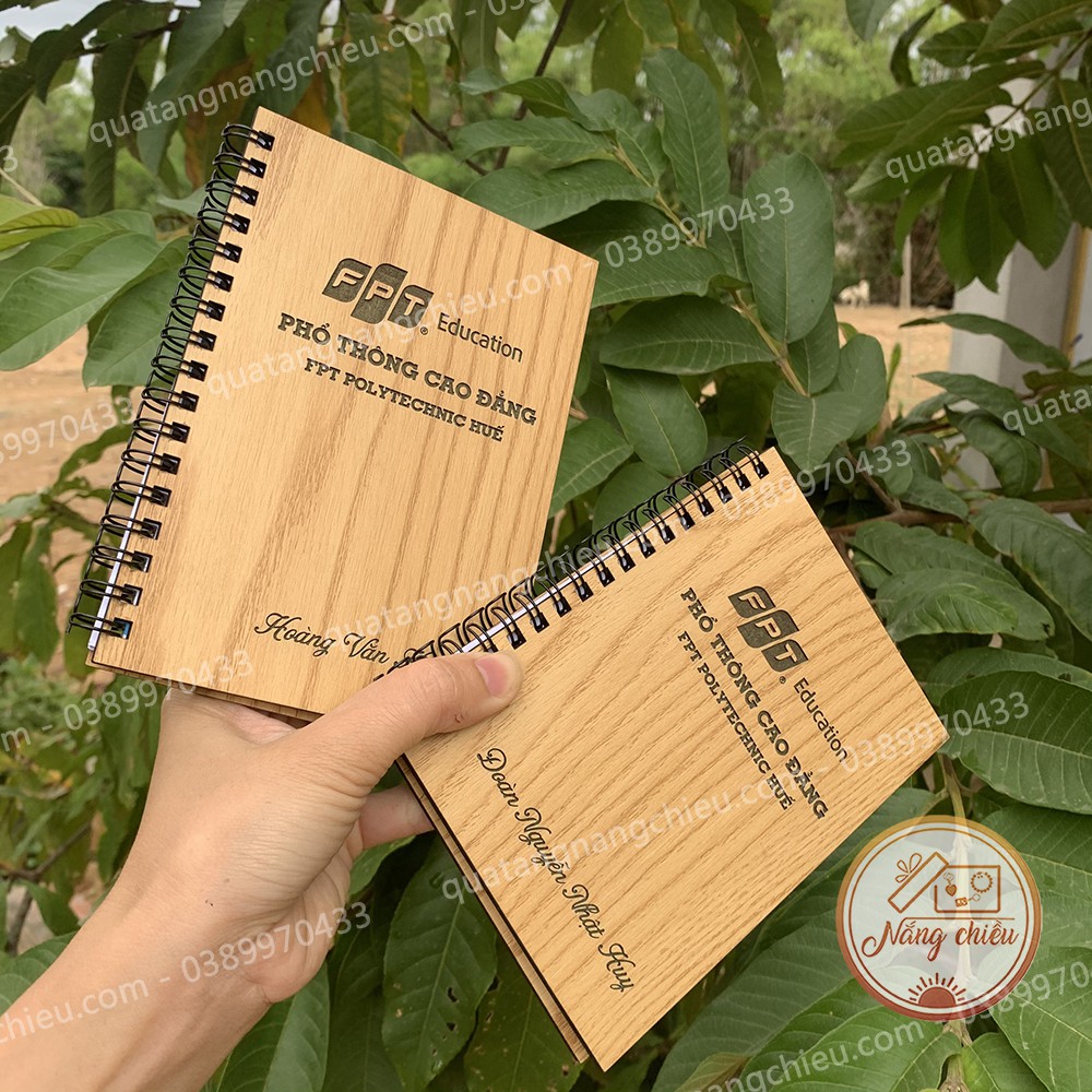 Sổ tay , sổ nhật kí, SỔ lưu bút, notebook khắc theo yêu cầu