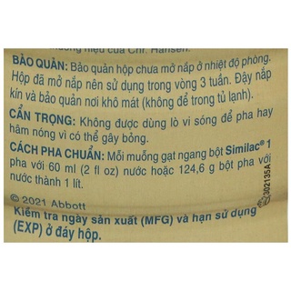 Sữa bột Similac IQ Plus 1 HMO 400g (Mẫu Mới )