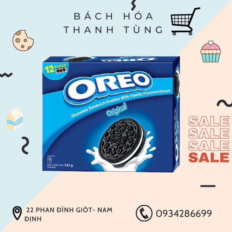 Bánh quy kẹp kem Oreo