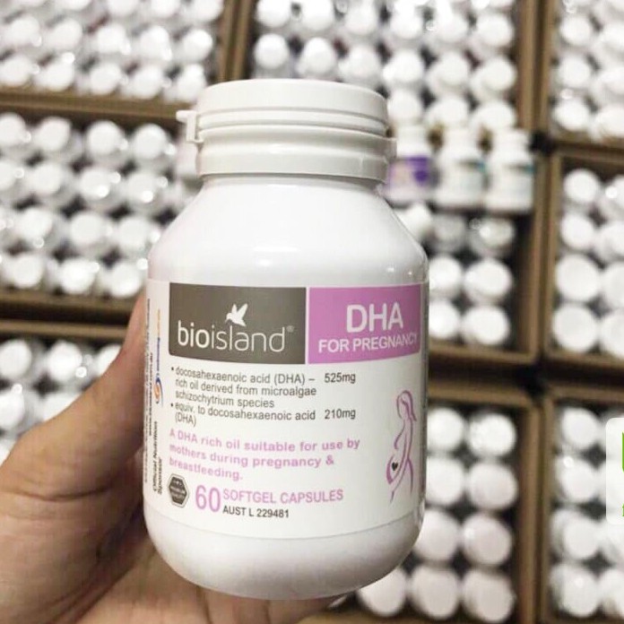 DHA bầu Bioisland - Úc  bổ sung DHA cho phụ nữ sắp mang thai, mẹ bầu và mẹ sau sinh
