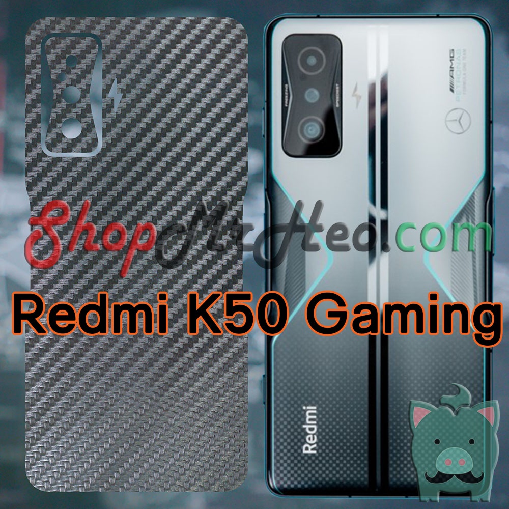 Dán Skin Màu Mặt Sau Lưng Nhôm Xước Xiaomi Redmi K50 Pro / K50 - Redmi K50 Gaming - Poco F4 GT