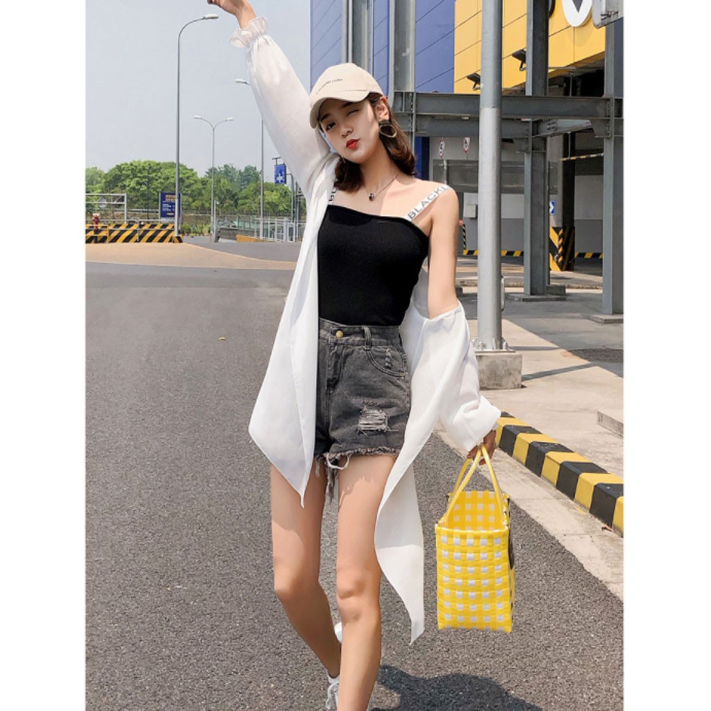 Áo khoác đi biển, đi chơi dáng dài AKB-002i