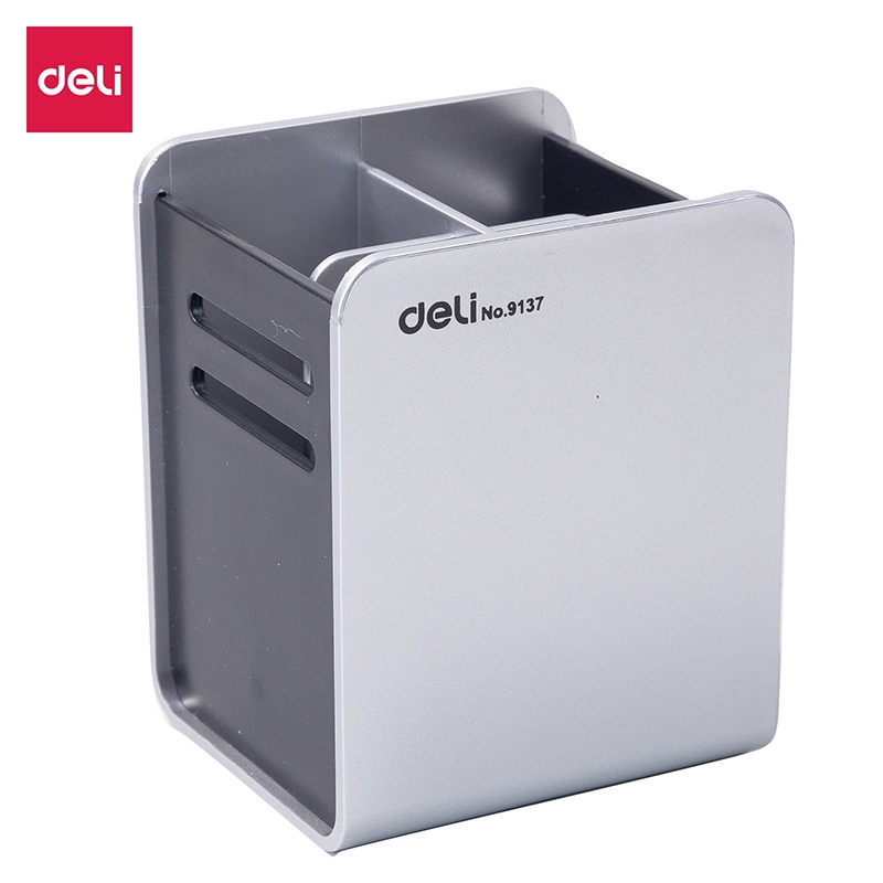 Hộp đựng bút DELI E9137 để bàn màu sắc ngẫu nhiên đơn giản