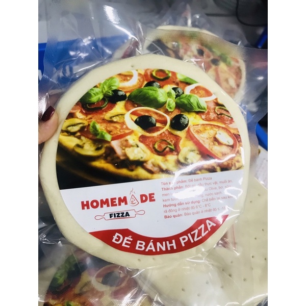 sét đế pizza 5c kèm lá thơm