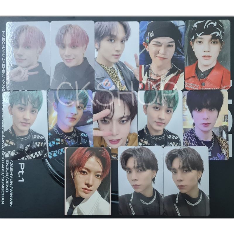 Ảnh thẻ photocard luggage NCT 127, NCT DREAM