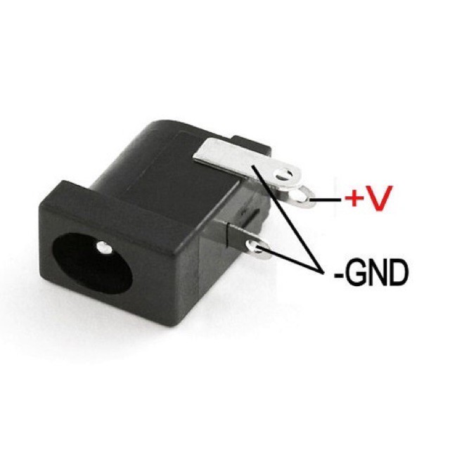 Jack DC 5521 loại cắm bảng mạch
