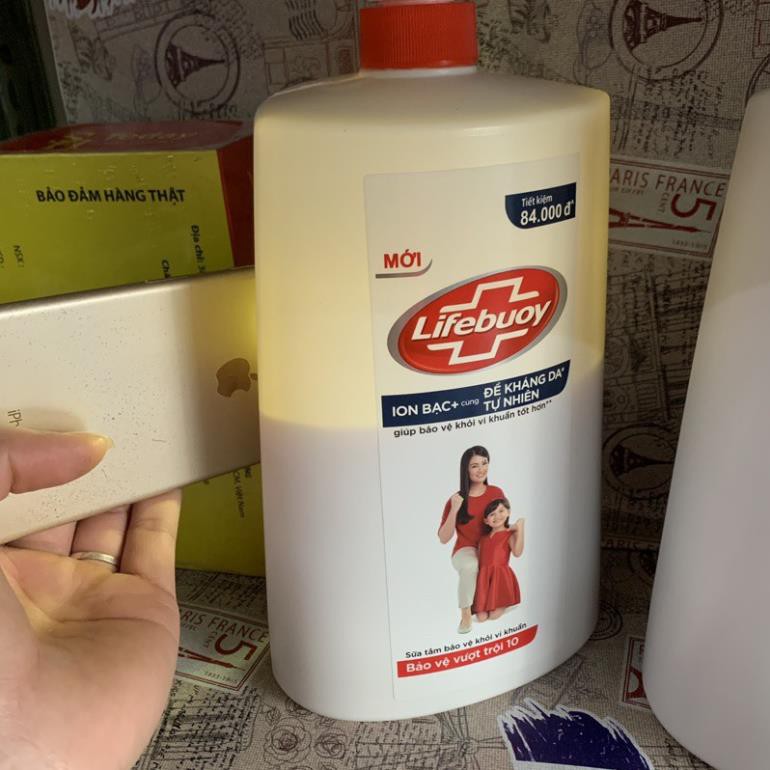 Giới thiệu sản phẩm Sữa tắm Lifebuoy bảo vệ vượt trội 1,1kg ( mầu đỏ)