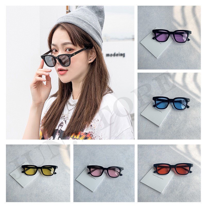 Mắt kính râm mát nam nữ đi ngày và đêm mắt vuông gọng chữ V cực chất chuẩn UV400 thích hợp đi chơi chụp ảnh ABICA 241