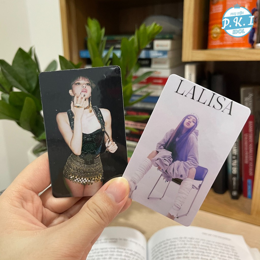 HOT - Bộ Thẻ Ảnh Lisa Blackpink sưu tầm MV Lalisa mới nhất - Card Lisa Bo Góc Siêu Ngầu