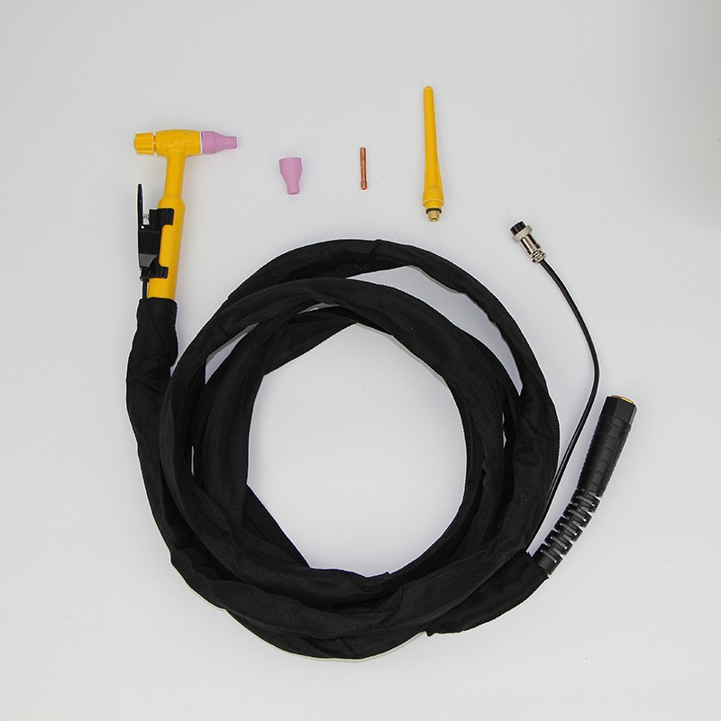 Túi mỏ Tig QQ150A vàng 4M/8M - Bộ dây hàn tig QQ150, súng hàn tig