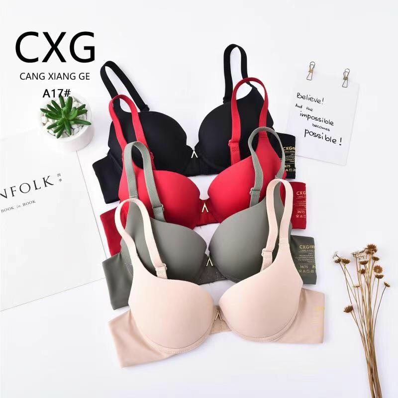 Áo lót đúc su đệm dày CXG nâng ngực, mút kép push up AS/201