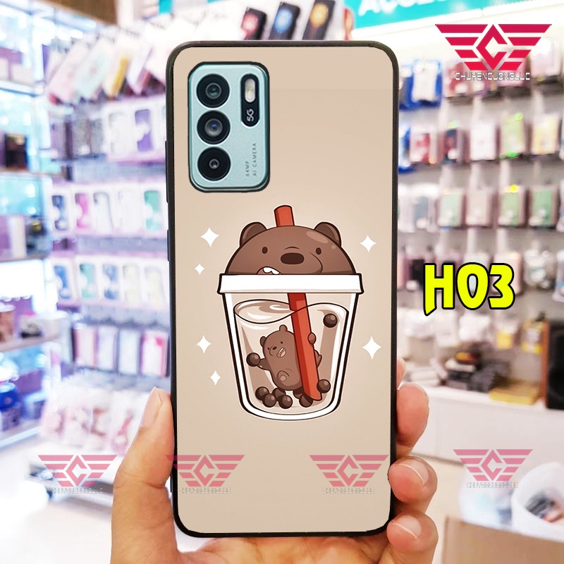 Ốp lưng OPPO RENO 5/ RENO 4/ RENO 3 TRÀ SỮA SIÊU CUTE