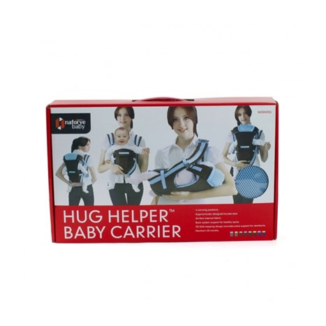 Địu Hug Helper - màu đen/xanh dương Naforye N99500