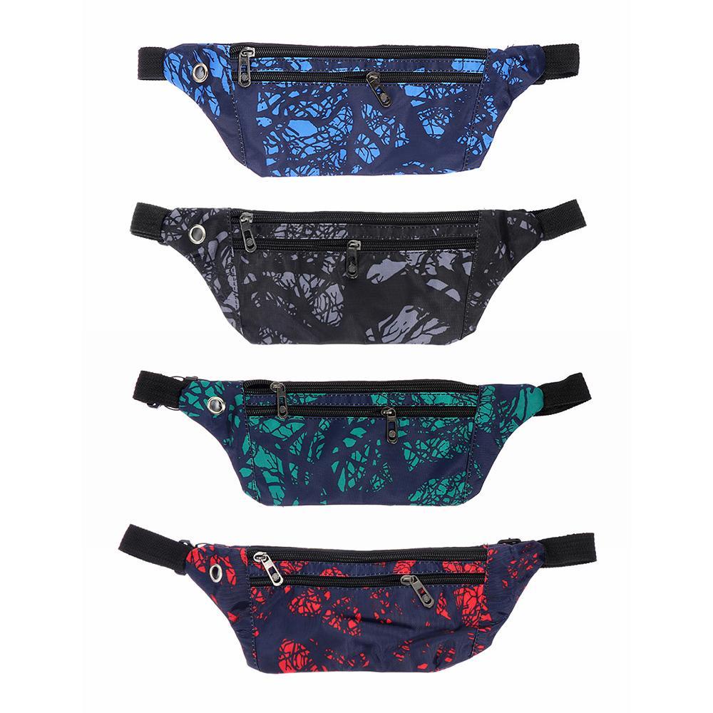 Rowans Bum Túi Đeo Chéo Họa Tiết Rằn Ri Unisex