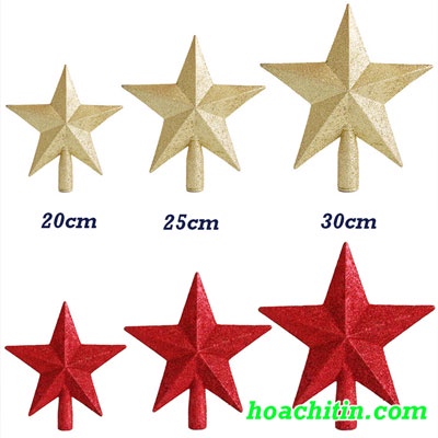 Ngôi Sao đỉnh cây thông Noel Nguyên Liệu Pha Chế Sỉ Hà Nội