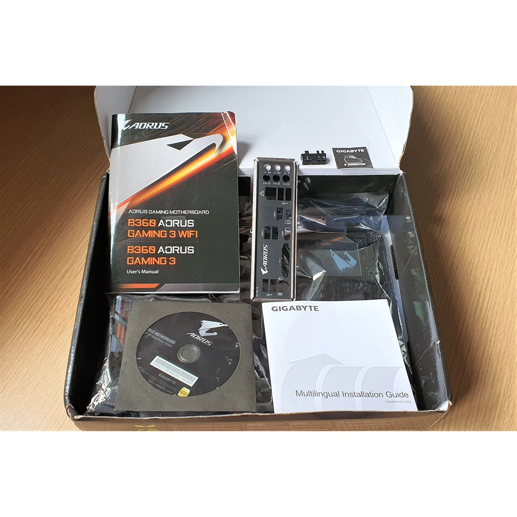 【SGComputer】Bo Mạch Chủ Gigabyte B360 AORUS GAMING 3 (BH chính hãng 04.2022)