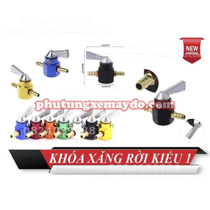 KHÓA XĂNG RỜI KIỂU 1 [BAO ĐỔI TRẢ NẾU HÀNG LỔI]