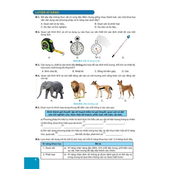 Sách Củng Cố và Ôn Luyện Khoa Học Tự Nhiên Lớp 7 - Dùng chung cho các bộ SGK hiện hành