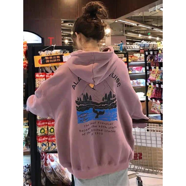 bst Áo hodie ALASKA tr&amp;Đ 5508 03