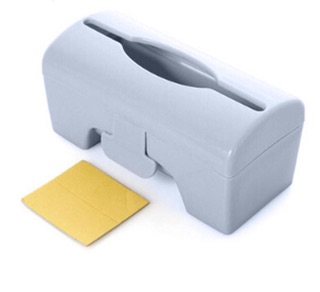 Hộp đựng túi rác dán tường mini 12*5,5cm