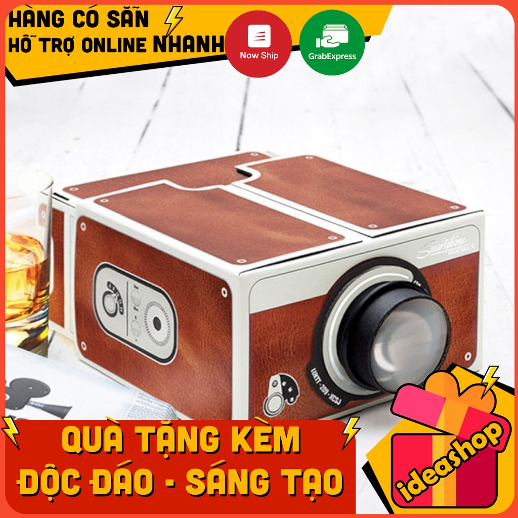 MÁY CHIẾU CARTON CHO ĐIỆN THOẠI ( SMART PHONE PROJECTOR )