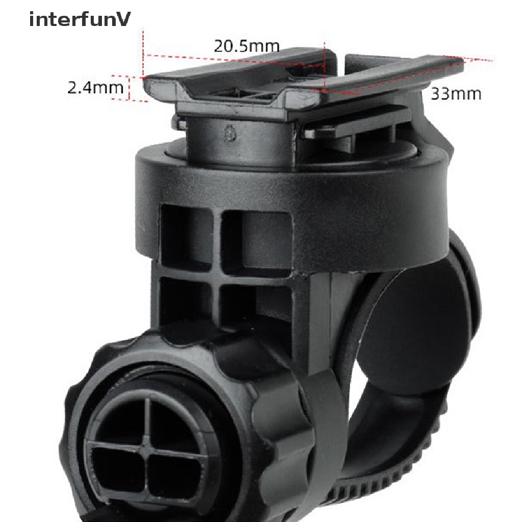 Giá đỡ đèn pin gắn phía trước xe đạp tiện dụng