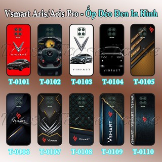 Ốp lưng Vsmart Aris/ Aris Pro dẻo đen in hình Công nghệ Vsmart & Vinfat