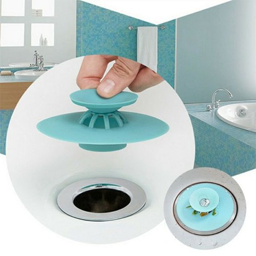 Nắp đậy lọc rác bồn rửa chén bát silicon, bịt nắp cống ngăn chặn khử mùi hôi nhà vệ sinh, thông tắc thoát nước sàn-K1725