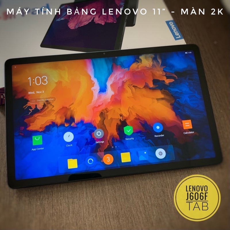 Máy tính bảng Lenovo Xiaoxin Pad P11,chip Snap Dragon 662, màn 11 inches IPS 2K, 7500 mAh