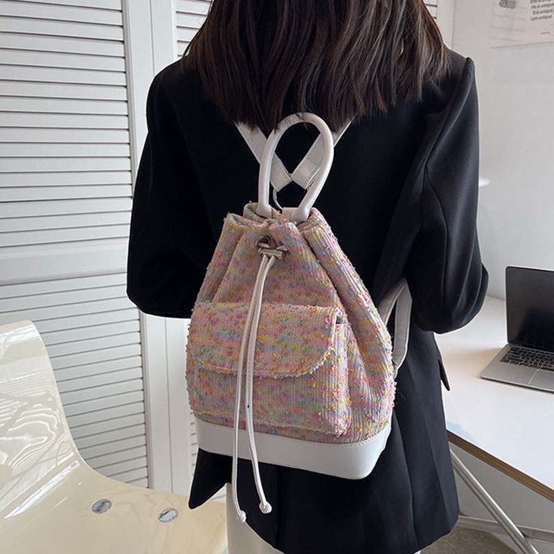 Ba Lô denim Đa Năng Thời Trang Dành Cho Nữ