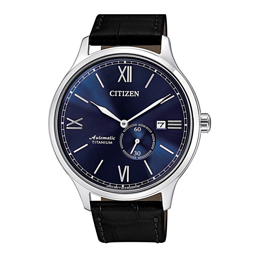 Đồng Hồ Nam Citizen Dây Da NJ0090-21L - Mặt Xanh