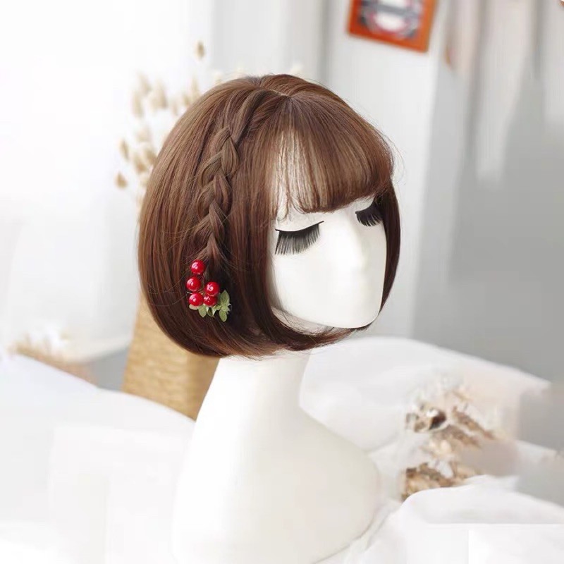 <Kèm Clip> Tóc Giả Nguyên Đầu Vic Thẳng 2117
