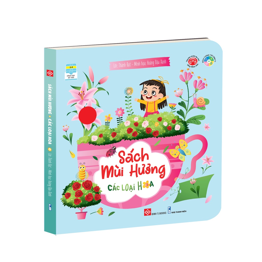 Sách - Sách mùi hương - Các loại hoa