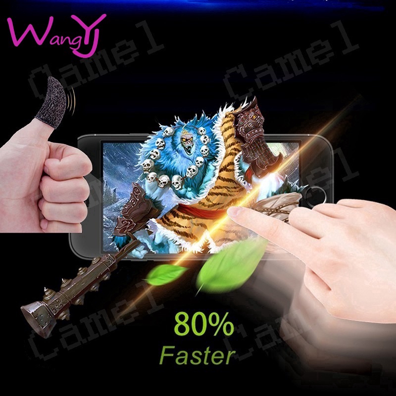 Cặp vỏ bọc ngón tay chơi game điện thoại chống mồ hôi