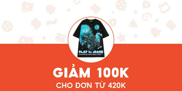 [Scan & Pay] - Hades - Giảm 100K cho Áo Inspace Tee
