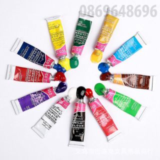 Set bột vẽ 3D 12 màu PK Nail