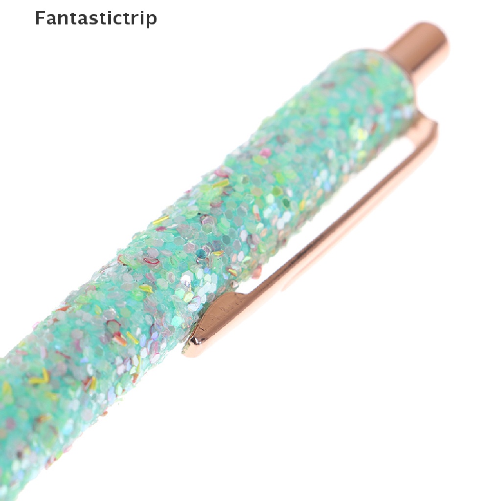 Bút Bi Mực Đen Ngòi 0.5mm Lấp Lánh