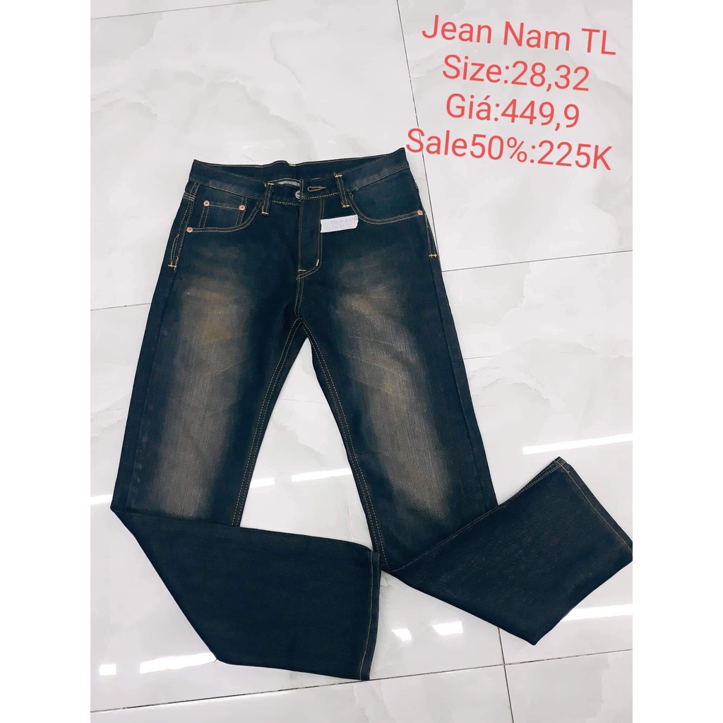 Quần jean nam Thái Lan lẻ size
